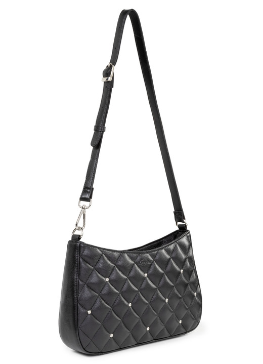 Taschen - Laurina Tasche mit angesagter Steppung und Ziernieten, in Farbe WEISS Ansicht 4