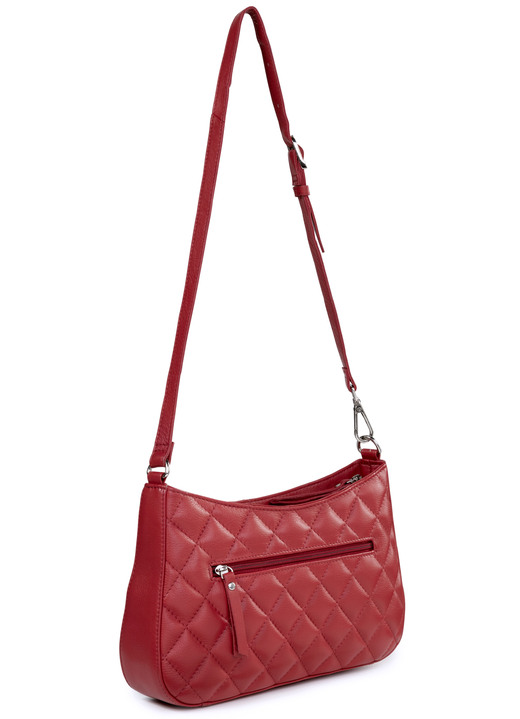 Taschen - Laurina Tasche mit angesagter Steppung und Ziernieten, in Farbe WEISS Ansicht 8