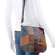 Taschen - Tasche aus weichem Synthetikmaterial, in Farbe JEANS-BUNT – Farbe JEANS-BUNT – Ansicht 3
