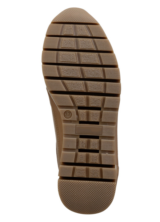 Komfortschuhe - ELENA EDEN, sportliche Damen-Sneaker, Weite H, mit herausnehmbarem Fußbett, in Größe 036 bis 042, in Farbe CAMEL Ansicht 3