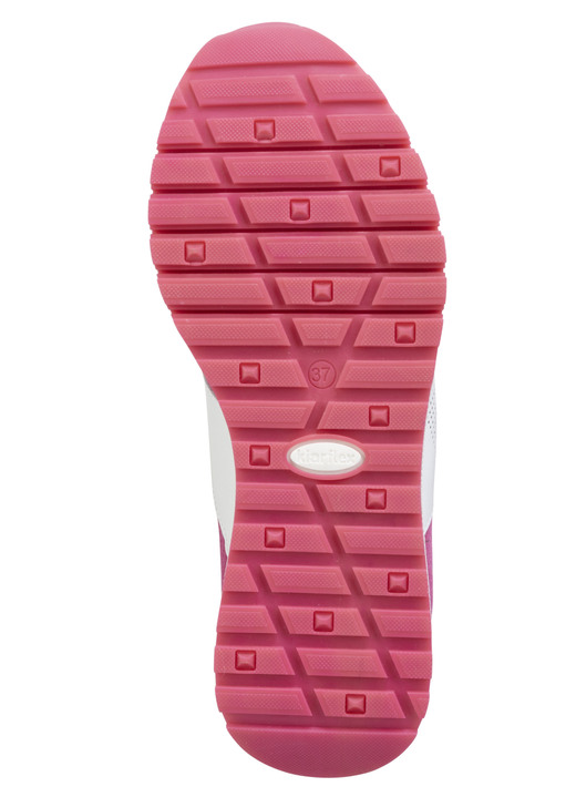 Komfortschuhe - ELENA EDEN Sneaker mit Zier-Perforation, in Größe 036 bis 042, in Farbe PINK-WEISS Ansicht 3