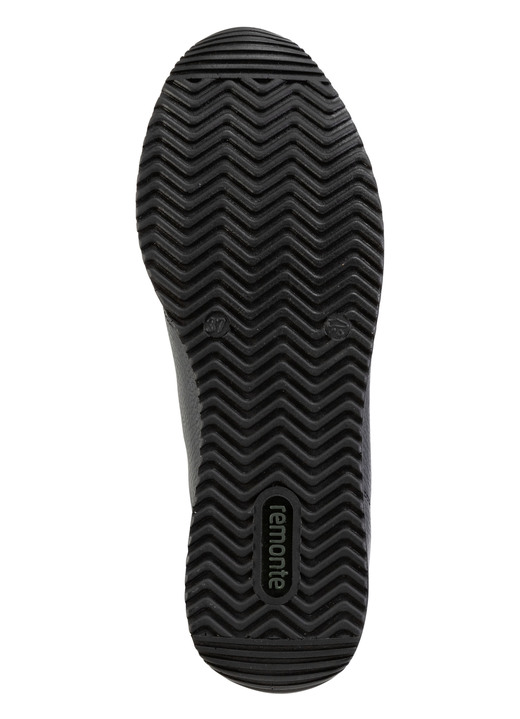 Slipper & Schnürschuhe - Remonte Schnür-Sneaker mit silberfarben schimmerndem Kontrast-Besatz, in Größe 036 bis 042, in Farbe WEISS Ansicht 10