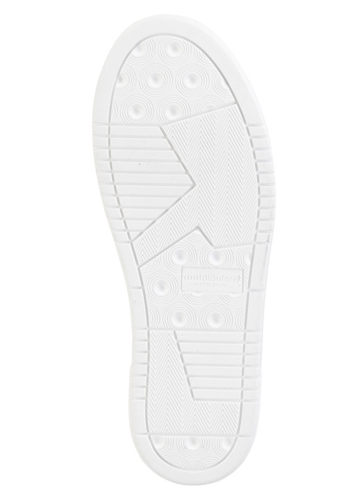 Komfortschuhe - Waldläufer Schnür-Sneaker mit verspieltem Druck, in Größe 3 1/2 bis 8, in Farbe WEISS-MULTICOLOR Ansicht 3