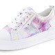 Komfortschuhe - Waldläufer Schnür-Sneaker mit verspieltem Druck, in Größe 3 1/2 bis 8, in Farbe JEANS – Farbe WEISS-MULTICOLOR – Ansicht 1