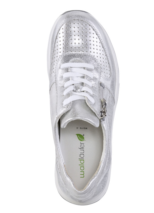 Komfortschuhe - Waldläufer, sportliche Damen-Sneaker, Weite H, mit herausnehmbarem Fußbett, in Größe 3 1/2 bis 8, in Farbe WEISS Ansicht 5