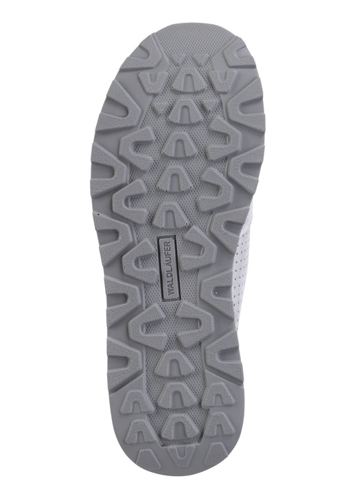 Komfortschuhe - Waldläufer, sportliche Damen-Sneaker, Weite H, mit herausnehmbarem Fußbett, in Größe 3 1/2 bis 8, in Farbe SILBER Ansicht 3