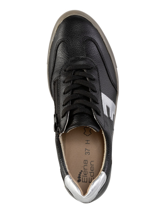 Komfortschuhe - ELENA EDEN Schnür-Sneaker aus genarbtem Nappaleder, in Größe 036 bis 042, in Farbe ALTGOLD-BRAUN Ansicht 5