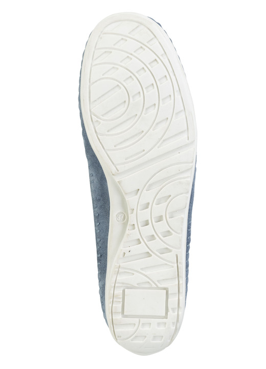 Komfortschuhe - ELENA EDEN Slipper mit seitlichen Gummizügen, in Größe 036 bis 042, in Farbe WEISS Ansicht 9