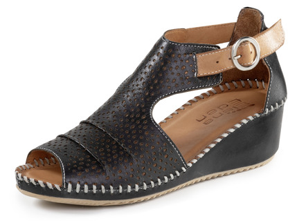 ELENA EDEN Sandalette mit Zier-Perforation