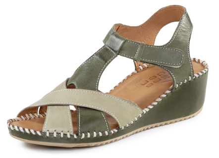 ELENA EDEN Sandalette aus weichem Nappaleder