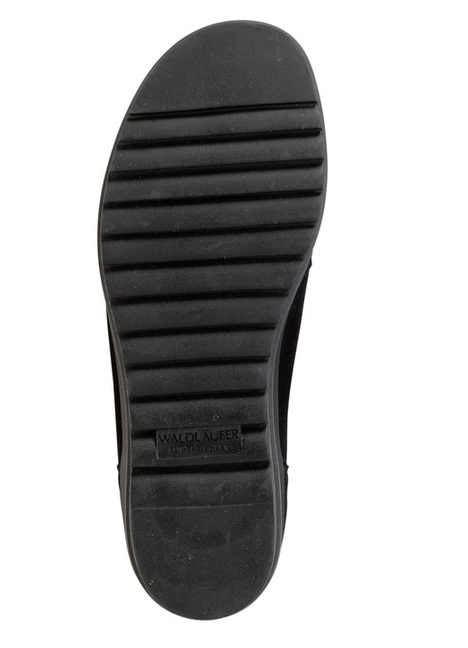 Komfortschuhe - Waldläufer Sandale mit herausnehmbarem Lederfußbett, in Größe 3 1/2 bis 8, in Farbe ANTIKGOLD Ansicht 6