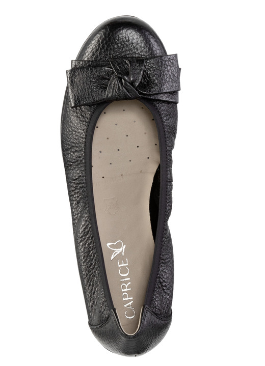 Komfortschuhe - Caprice, schicke Damen-Ballerinas, Weite G, mit Gummizug, in Größe 036 bis 042, in Farbe PERLWEISS Ansicht 5