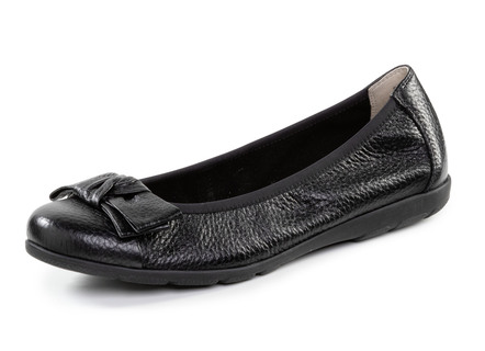 Caprice, schicke Damen-Ballerinas, Weite G, mit Gummizug