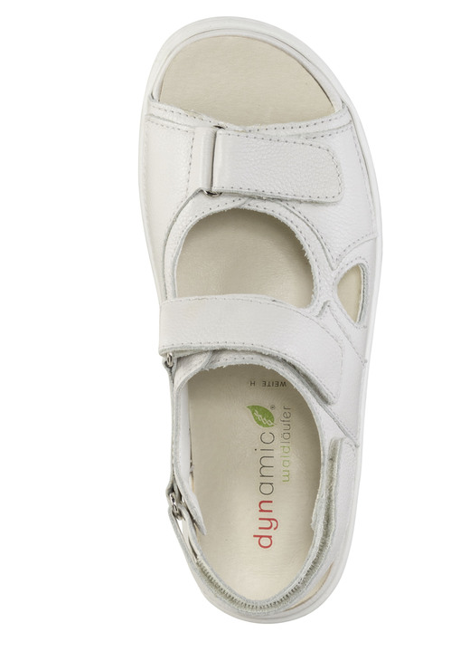 Komfortschuhe - Waldläufer, bequeme Damen-Sandalen, Weite H, mit herausnehmbarem Fußbett, in Größe 3 1/2 bis 8, in Farbe SCHWARZ Ansicht 9