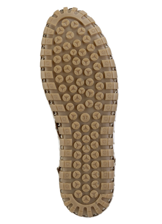 Pumps & Ballerina - ELENA EDEN Ballerina mit interessanter Prägung, in Größe 036 bis 041, in Farbe JEANS Ansicht 8