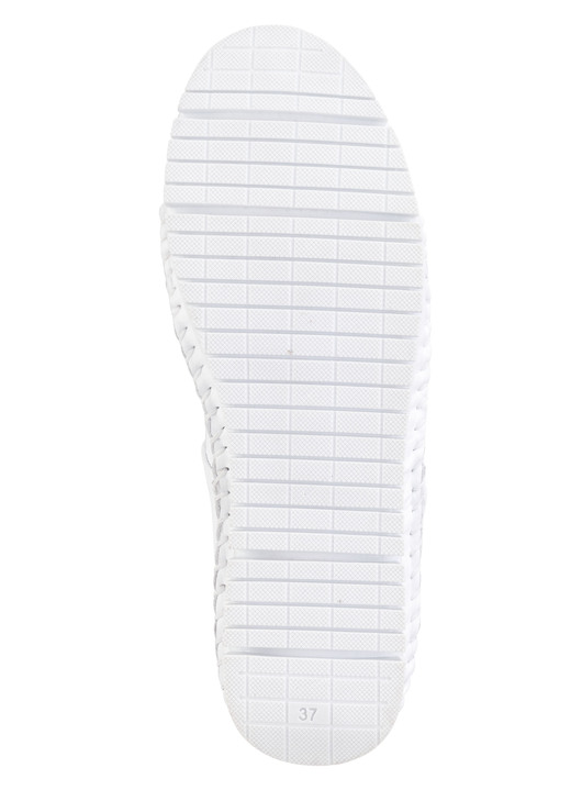 Komfortschuhe - Gemini Mokassin-Slipper mit dezenter Knitter-Struktur, in Größe 036 bis 042, in Farbe JEANS Ansicht 6