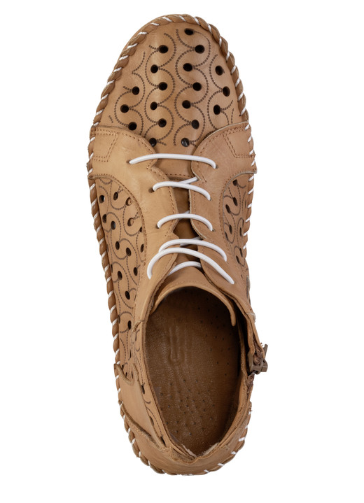 Komfortschuhe - Gemini Bootie mit Knitter-Struktur, in Größe 036 bis 042, in Farbe MARINE Ansicht 8