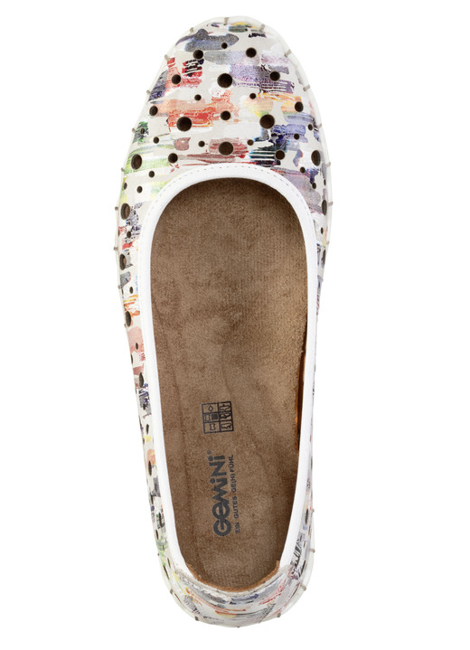 Komfortschuhe - Gemini Ballerina mit luftigen Durchbrüchen, in Größe 036 bis 042, in Farbe JEANS Ansicht 5