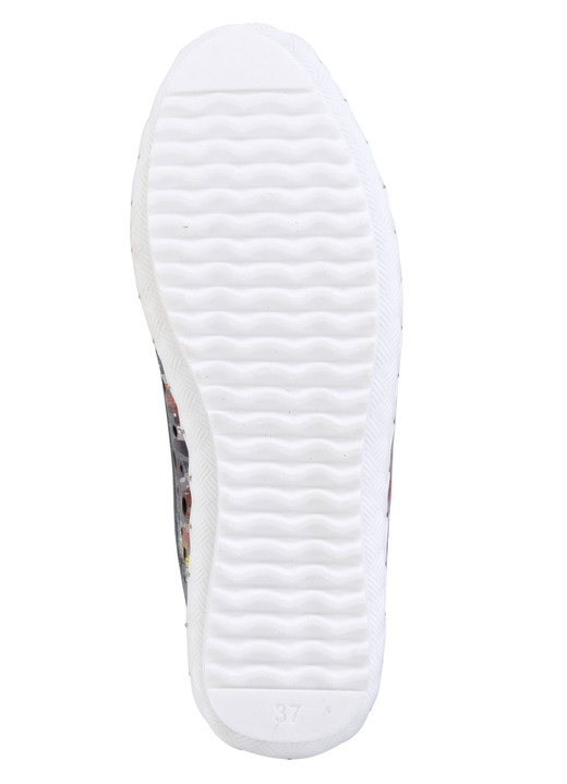 Komfortschuhe - Gemini Ballerina mit luftigen Durchbrüchen, in Größe 036 bis 042, in Farbe WEISS Ansicht 6