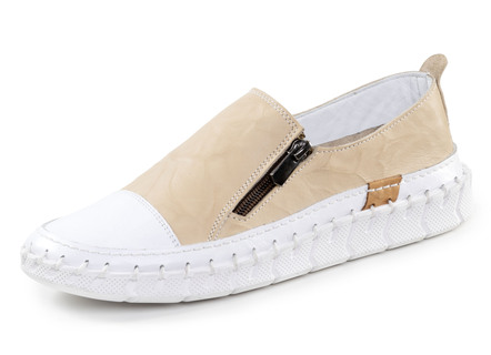 ELENA EDEN Slipper mit Knitter-Struktur