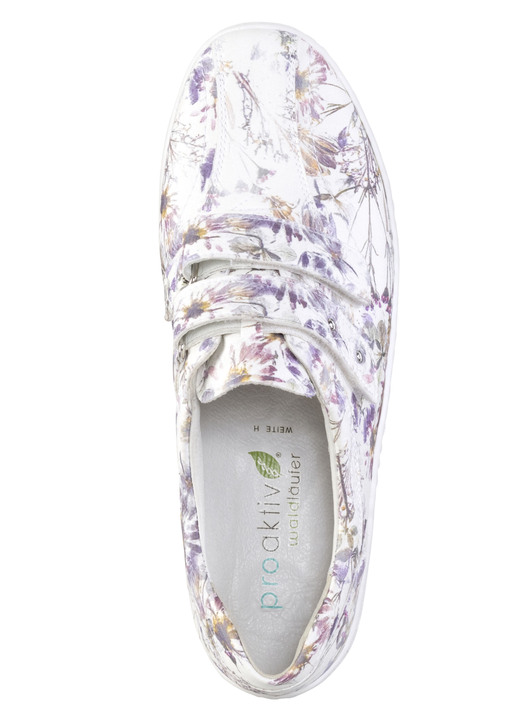 Komfortschuhe - Waldläufer, bequeme Damen-Slipper, Weite H, mit herausnehmbarem Fußbett, in Größe 3 1/2 bis 8, in Farbe BRAUN-SCHWARZ Ansicht 35