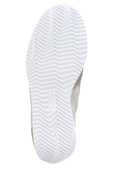 Komfortschuhe - Waldläufer Sneaker aus edlem Leder-Materialmix, in Größe 3 1/2 bis 8, in Farbe JEANS-NATURWEISS Ansicht 6