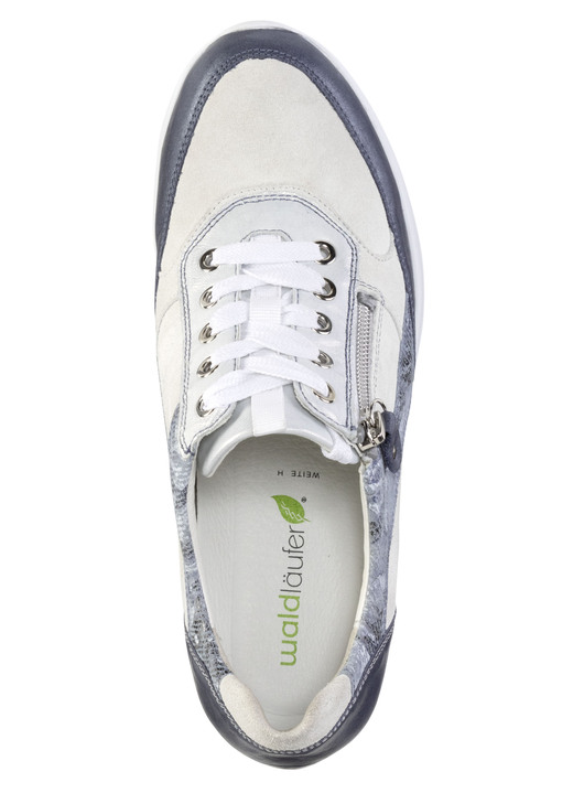 Komfortschuhe - Waldläufer Sneaker aus edlem Leder-Materialmix, in Größe 3 1/2 bis 8, in Farbe SEKT-BRONZE-PLATIN Ansicht 5