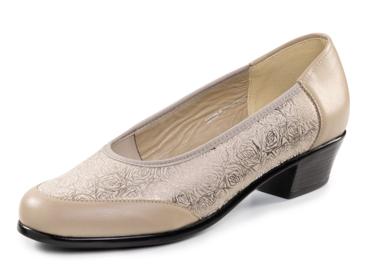 Komfortschuhe - ELENA EDEN Pumps aus Nappaleder Komfortschuhe - ELENA EDEN Pumps aus Nappaleder, in Größe 036 bis 042, in Farbe BEIGE