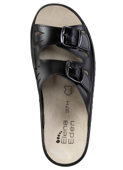 Komfortschuhe - ELENA EDEN Pantolette aus Nappaleder, in Größe 036 bis 043, in Farbe WEISS Ansicht 5