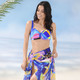 Strandmode - Pareo, individuell tragbar, in Farbe ROYALBLAU-BUNT – Farbe ROYALBLAU-BUNT – Ansicht 3
