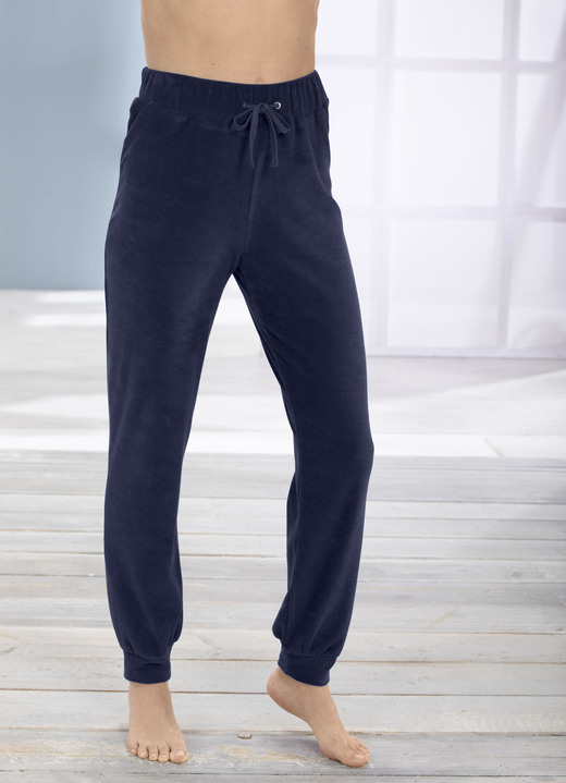 Freizeithosen - Hose mit bequemem Dehnund Freizeithosen - Hose mit bequemem Dehnund, in Größe 036 bis 054, in Farbe MARINE