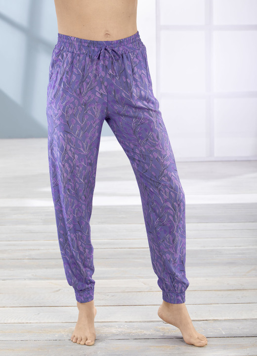 Freizeithosen - Superleichte Hose von Plantier , in Größe 036 bis 054, in Farbe MINT-TÜRKIS Ansicht 2