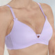 Soft-BH - Format BH mit Elastikspitze im Rückteil, in Größe 070 bis 090, in Cup AA, in Farbe FLIEDER – Farbe FLIEDER – Ansicht 2