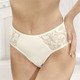 Slips - Susa Slip mit Elastikspitze, in Größe 038 bis 048, in Farbe ECRU – Farbe ECRU – Ansicht 1