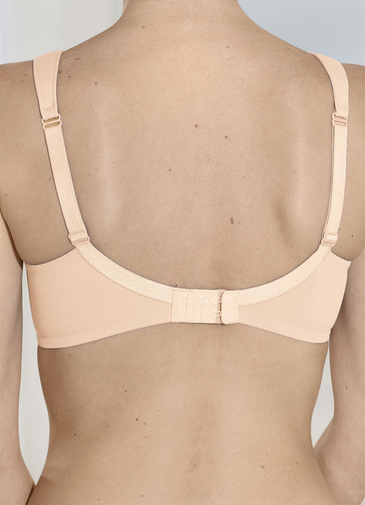 Soft-BH - Naturana BH mit weich gepolsterten Cups Ansicht 7 Soft-BH - Naturana BH mit weich gepolsterten Cups, in Größe 075 bis 095, in Cup A, in Farbe PUDER Ansicht 7