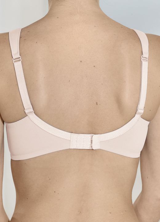 Soft-BH - Naturana BH mit weich gepolsterten Cups Ansicht 3 Soft-BH - Naturana BH mit weich gepolsterten Cups, in Größe 075 bis 095, in Cup A, in Farbe PUDER Ansicht 3