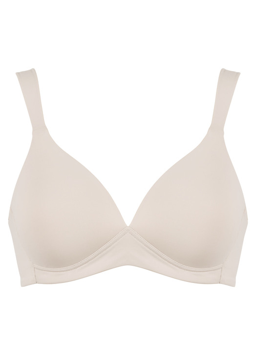 Soft-BH - Naturana BH mit weich gepolsterten Cups Ansicht 2 Soft-BH - Naturana BH mit weich gepolsterten Cups, in Größe 075 bis 095, in Cup A, in Farbe PUDER Ansicht 2