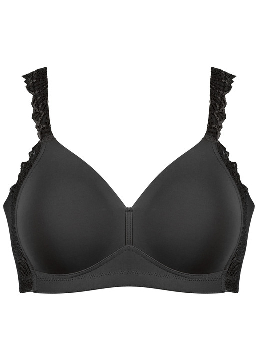 Soft-BH - Naturana BH mit Shaping-Effekt, in Größe 075 bis 100, in Cup C, in Farbe SCHWARZ Ansicht 3