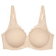 Bügel-BH - Triumph Amourette Minimzer-Bügel-BH mit Elastikspitze – Farbe PUDER – Ansicht 4 Bügel-BH - Triumph Amourette Minimzer-Bügel-BH mit Elastikspitze, in Größe 075 bis 095, in Cup F, in Farbe WEISS – Farbe PUDER – Ansicht 4