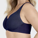 BHs - Miss Mary Bügel-BH mit hautsympathischer BIO-Baumwolle – Farbe MARINE – Ansicht 5 BHs - Miss Mary Bügel-BH mit hautsympathischer BIO-Baumwolle, in Größe 080 bis 105, in Cup B, in Farbe MARINE – Farbe MARINE – Ansicht 5