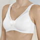 Soft-BH - Naturana BH mit vorgeformten Cups, in Größe 075 bis 095, in Cup C, in Farbe WEISS – Farbe WEISS – Ansicht 1