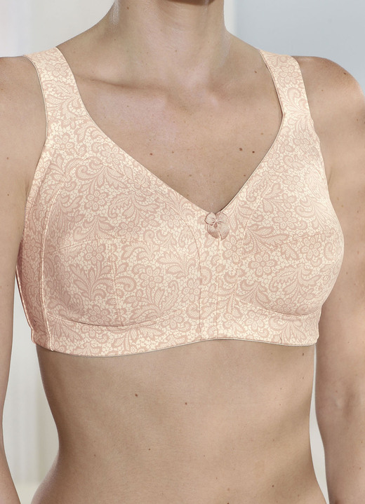 BHs -  Susa BH mit verstärktem Rückteil Ansicht 3 BHs -  Susa BH mit verstärktem Rückteil, in Größe 080 bis 105, in Cup B, in Farbe ECRU-ROSENQUARZ Ansicht 3