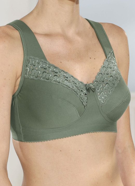 Soft-BH - Miss Mary BH mit Stickerei Ansicht 8 Soft-BH - Miss Mary BH mit Stickerei, in Größe 080 bis 110, in Cup D, in Farbe SCHWARZ Ansicht 8