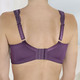 Soft-BH - BH mit Elastikspitze, in Größe 080 bis 115, in Cup B, in Farbe AUBERGINE – Farbe AUBERGINE – Ansicht 3