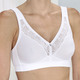 Soft-BH - Swegmark of Sweden BH mit hohem Baumwollanteil, in Größe 075 bis 105, in Cup C, in Farbe WEISS – Farbe WEISS – Ansicht 2