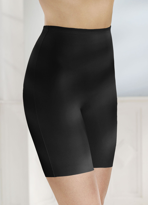 Unterwäsche - Longpants - Shapewear für eine schlankere Silhouette, in Größe 038 bis 050, in Farbe SCHWARZ Ansicht 1
