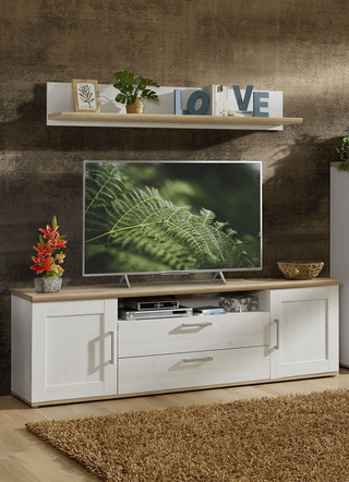 TV-Longboard mit Wandboard