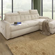 Funktions-Polstermöbel - Polsterecke mit Bettfunktion und Bettkasten, in Farbe CREME – Farbe CREME – Ansicht 1