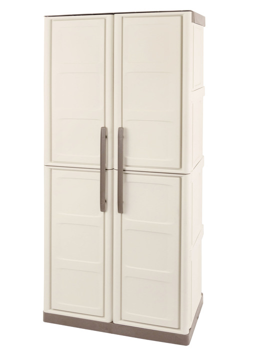 Gartenmöbel - Stabile Gartenschränke, in Farbe BEIGE, in Ausführung klein Ansicht 8