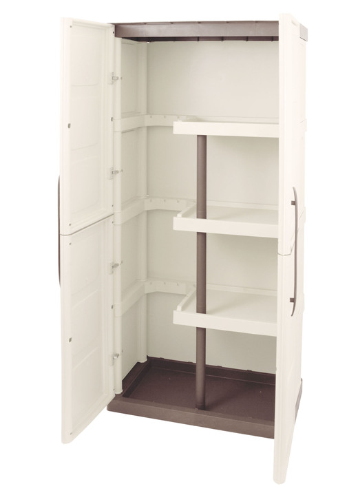 Gartenmöbel - Stabile Gartenschränke, in Farbe BEIGE, in Ausführung klein Ansicht 6